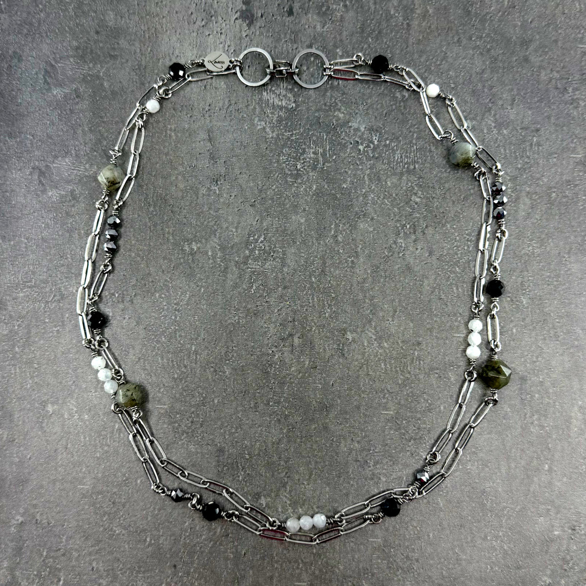 The Shadow edit - Potent Blends Gemstone Necklace image 0