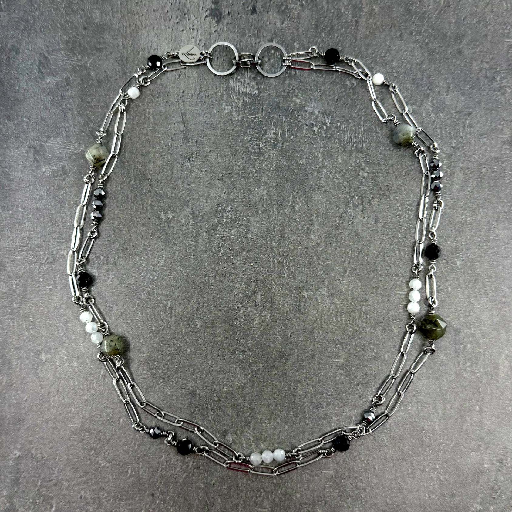 The Shadow edit - Potent Blends Gemstone Necklace image 0