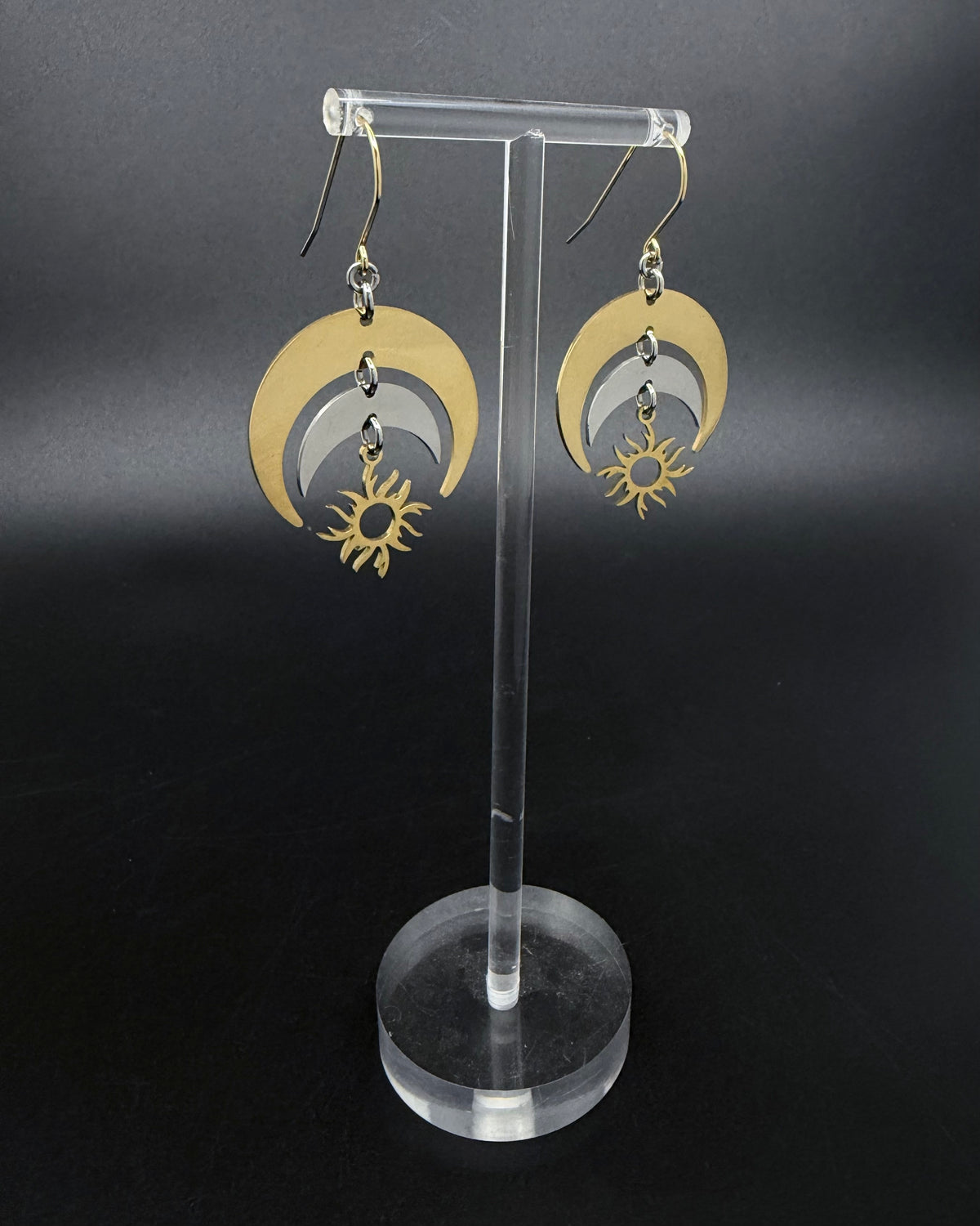 Eos Balance Earrings - Gold / Silver 30mm