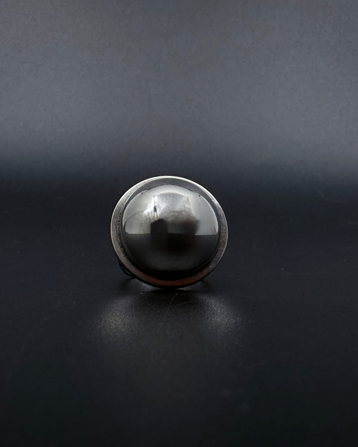 Cassini Halo Adjustable Ring - Silver 20mm